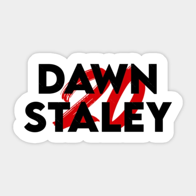 Dawn Staley Basketball Sticker by ThomaneJohnson